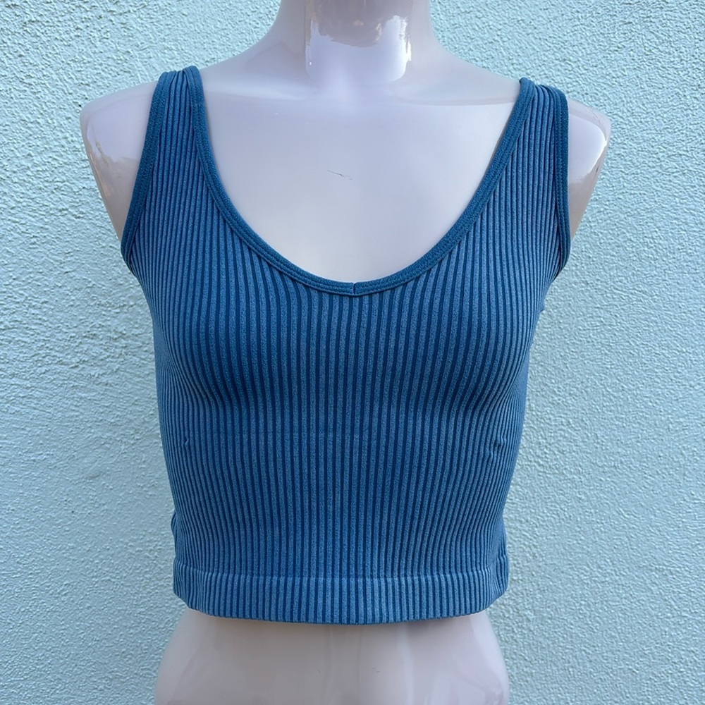 Blue Tank Top